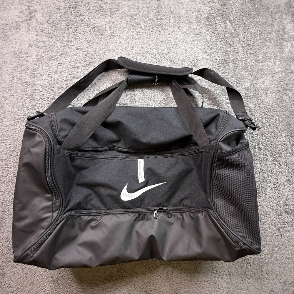 Nike Academy Team Duffle Bag Basketball Gym Lifting Gear Black bag CU8090-010